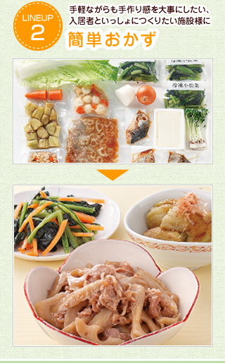 タイプ２　簡単おかず